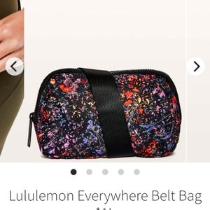 ✨RARE Flowerescent Belt Bag✨